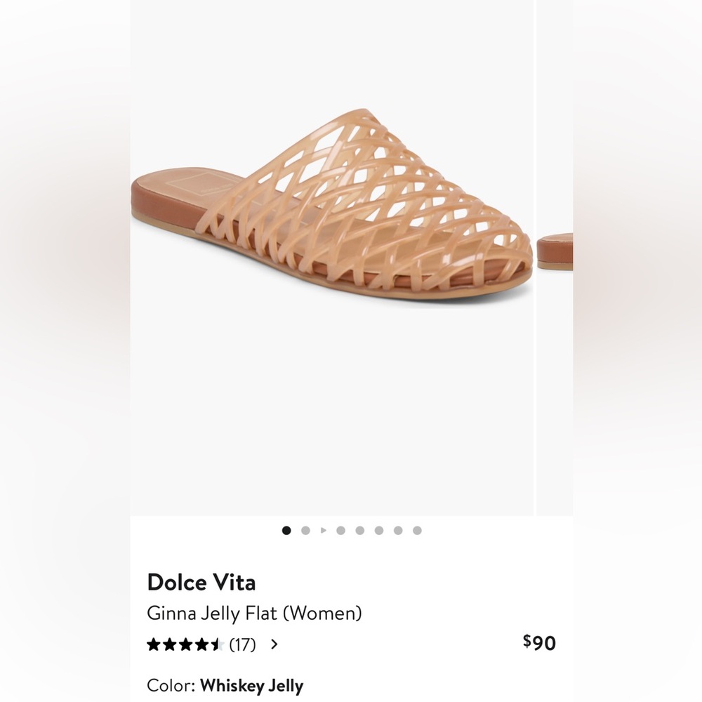Dolce Vita NWT Ginna Jelly Flat in Tortoise. Size 6.